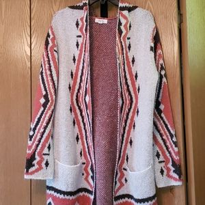 Boho Long sweater with pockets
